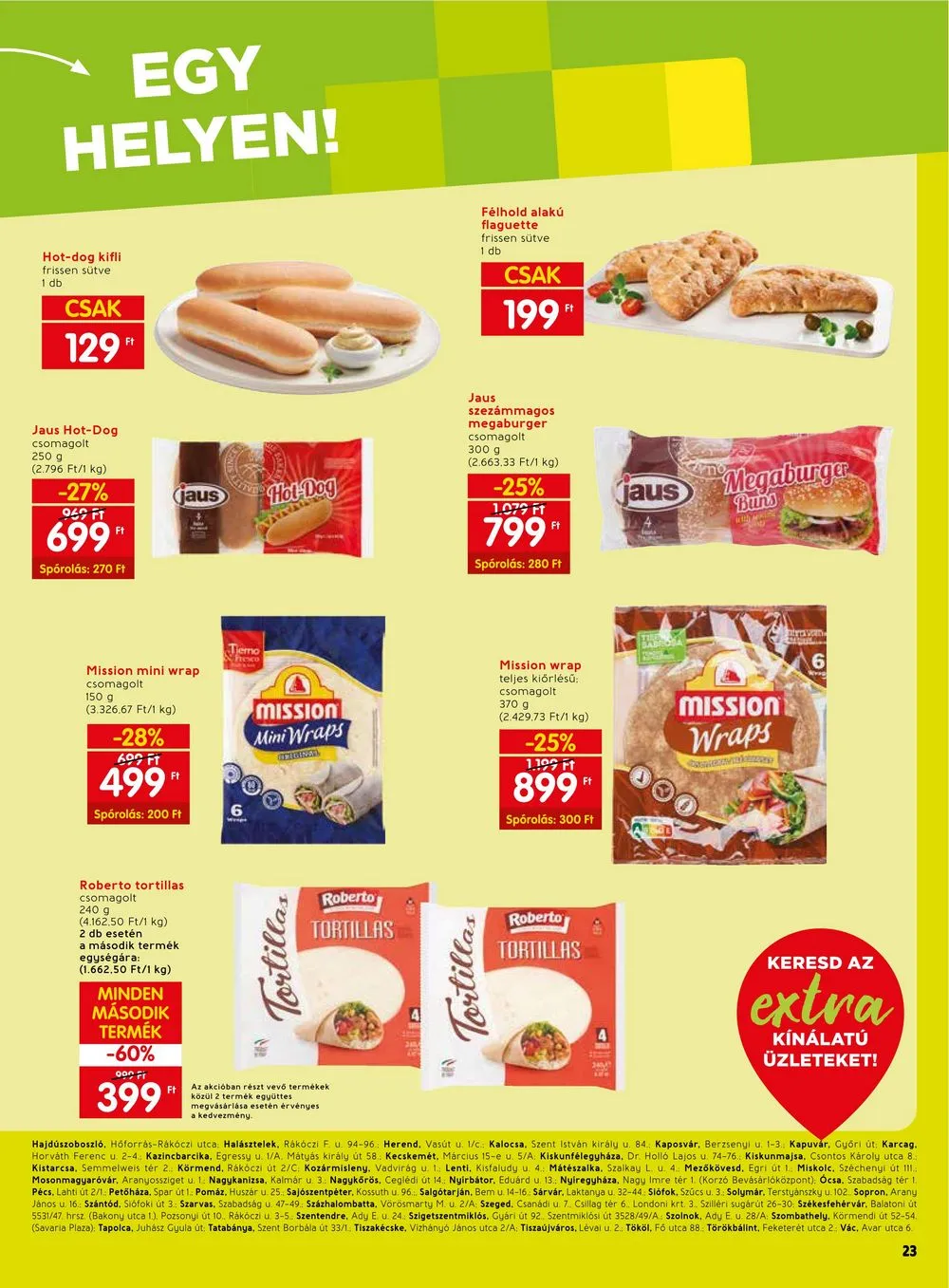 Spar akciós újság Extra 06.29–07.05 – 4. oldal