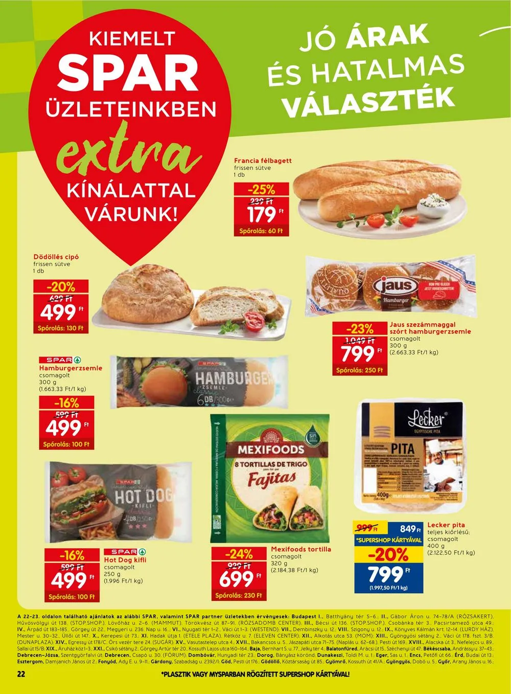 Spar akciós újság Extra 07.06–07.12 – 3. oldal