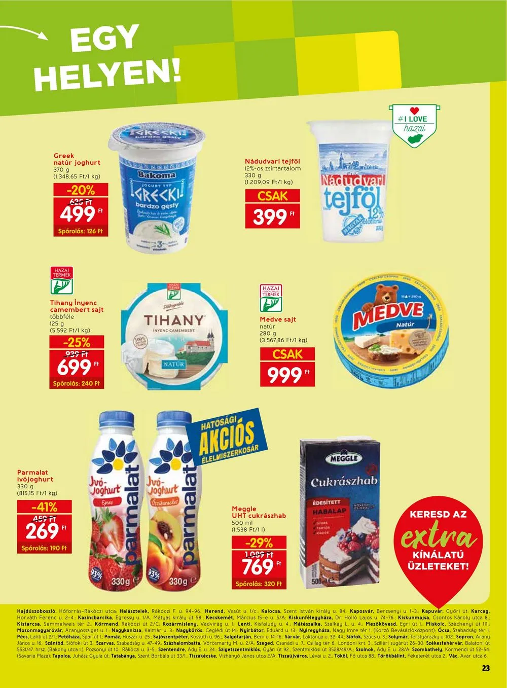 Spar akciós újság Extra 07.06–07.12 – 4. oldal