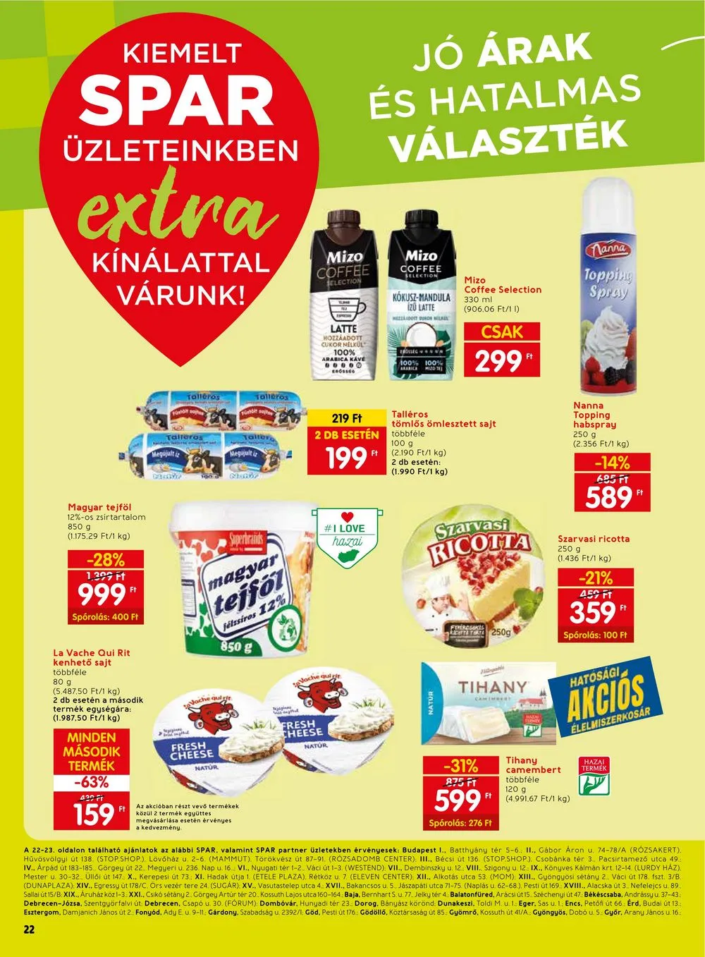 Spar akciós újság Extra 07.13–07.19 – 3. oldal