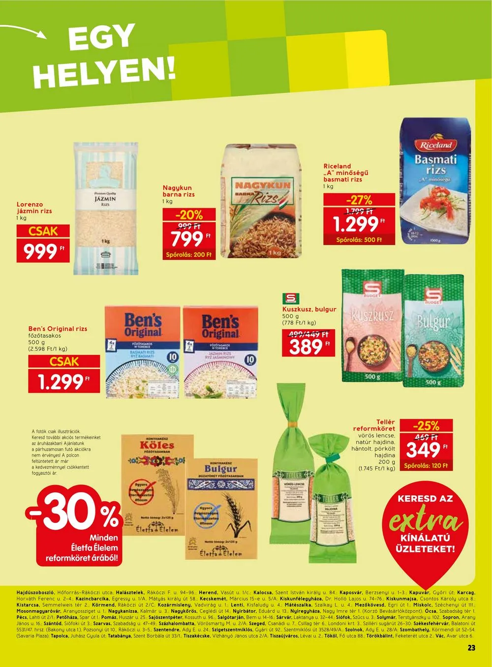 Spar akciós újság Extra 07.13–07.19 – 4. oldal