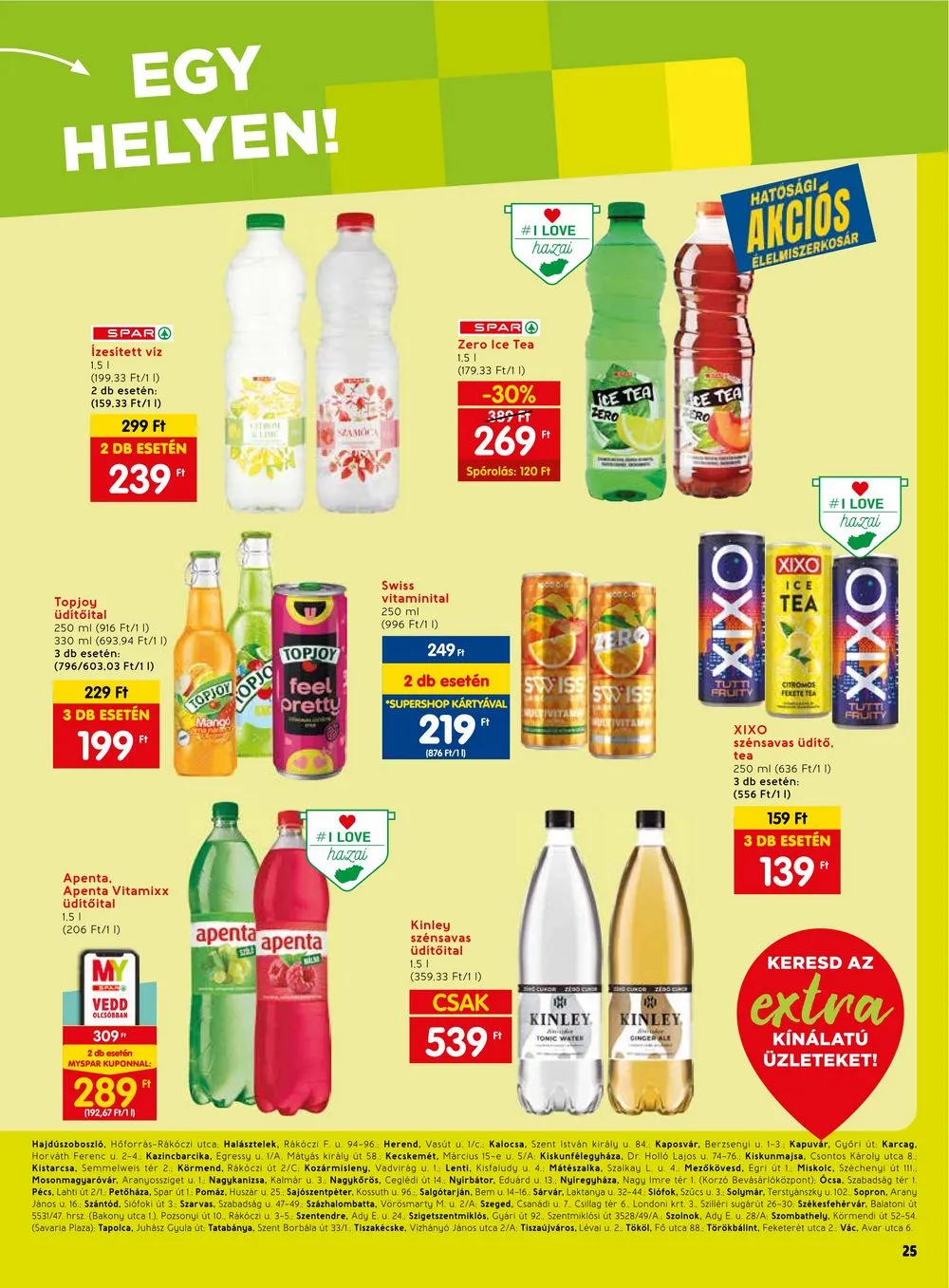 Spar akciós újság Extra 07.13–07.19 – 6. oldal