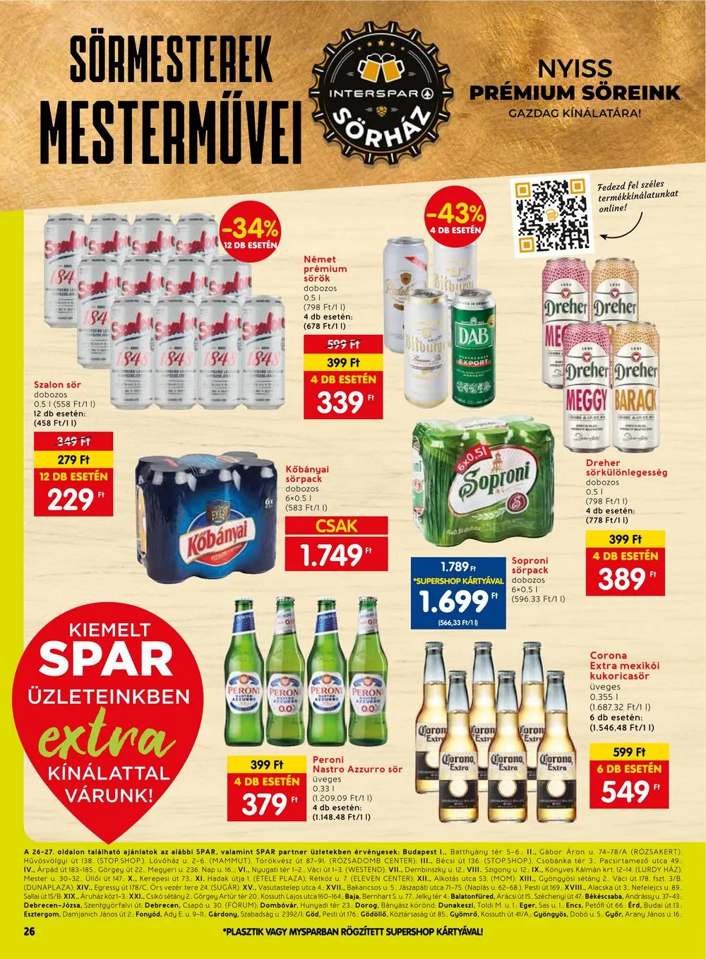 Spar akciós újság Extra 07.13–07.19 – 7. oldal
