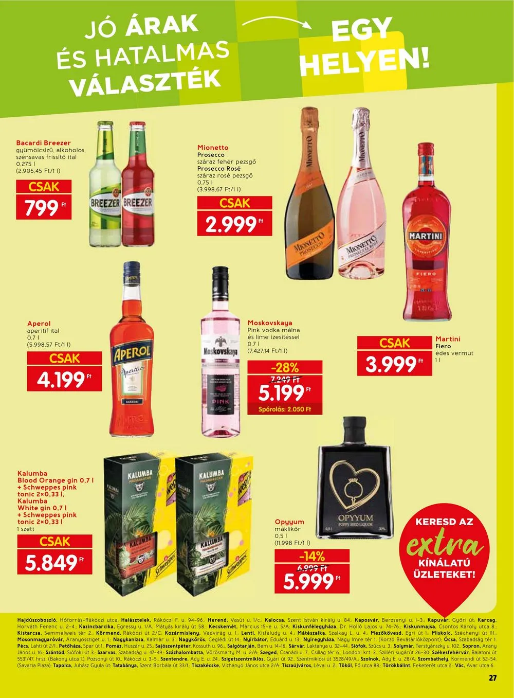 Spar akciós újság Extra 07.13–07.19 – 8. oldal