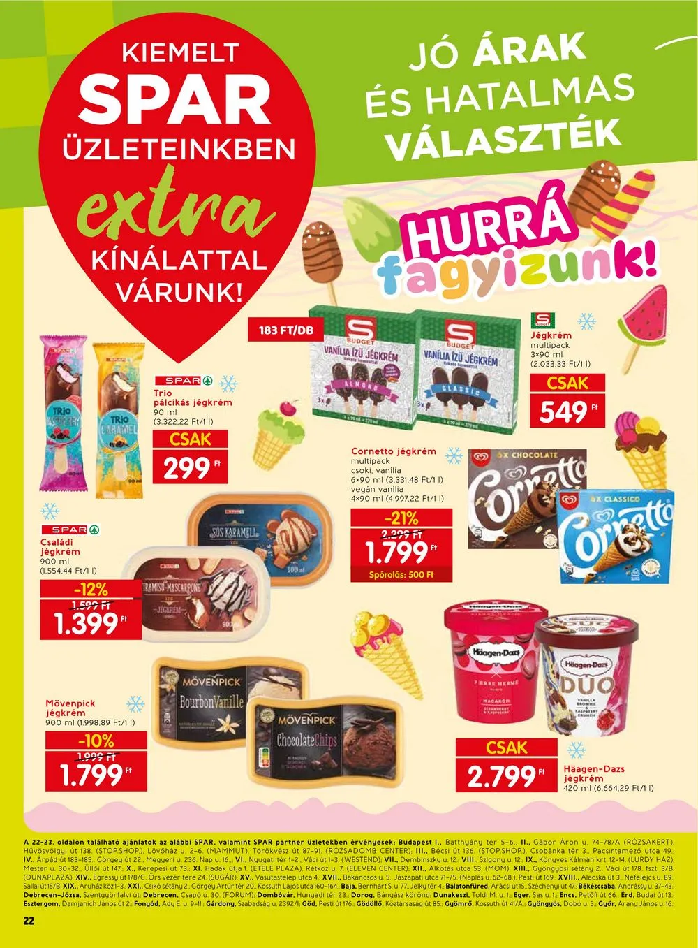 Spar akciós újság Extra 07.20–07.26 – 3. oldal
