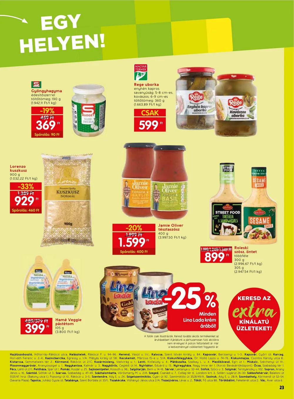 Spar akciós újság Extra 07.20–07.26 – 4. oldal