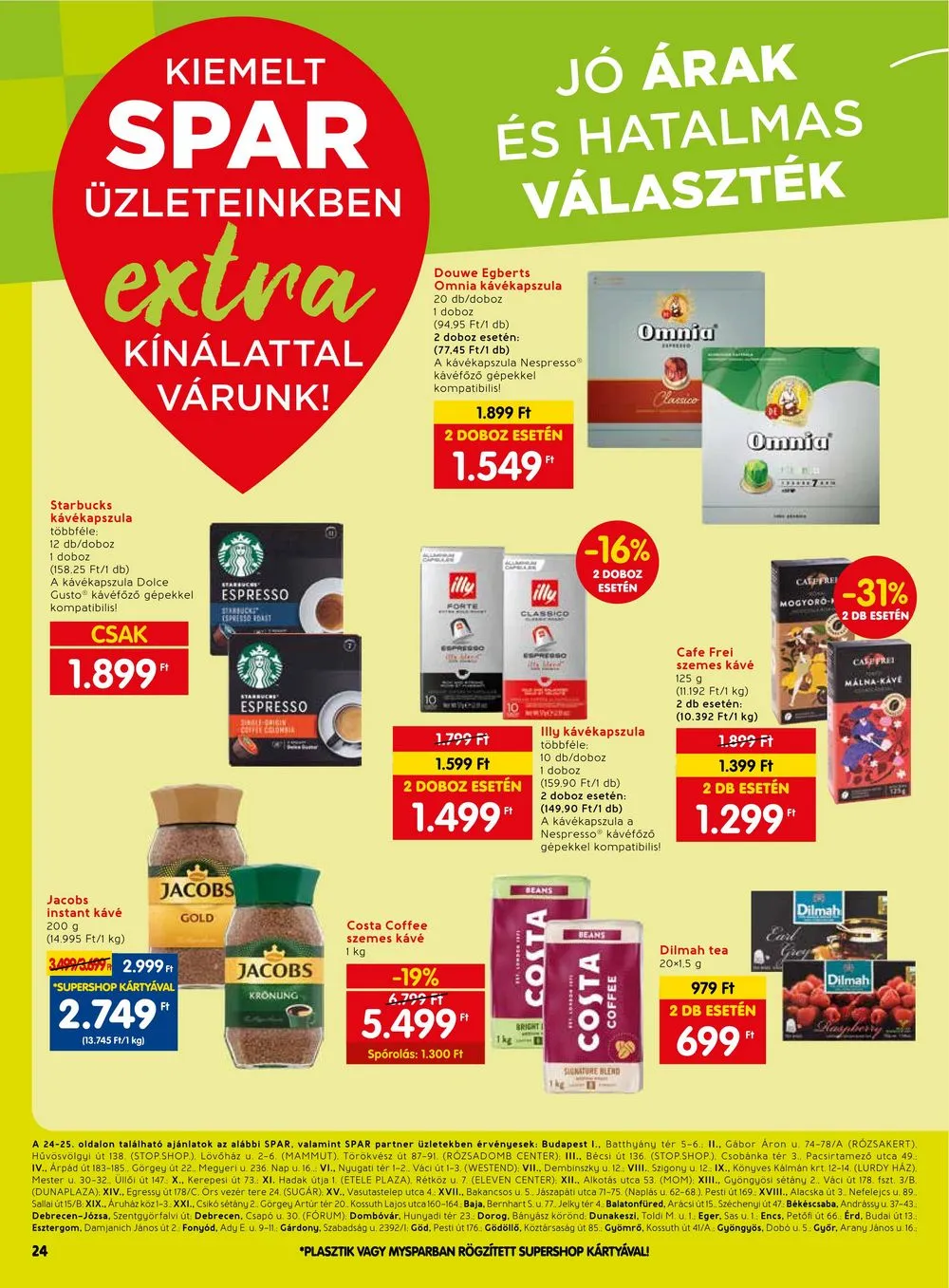 Spar akciós újság Extra 07.20–07.26 – 5. oldal