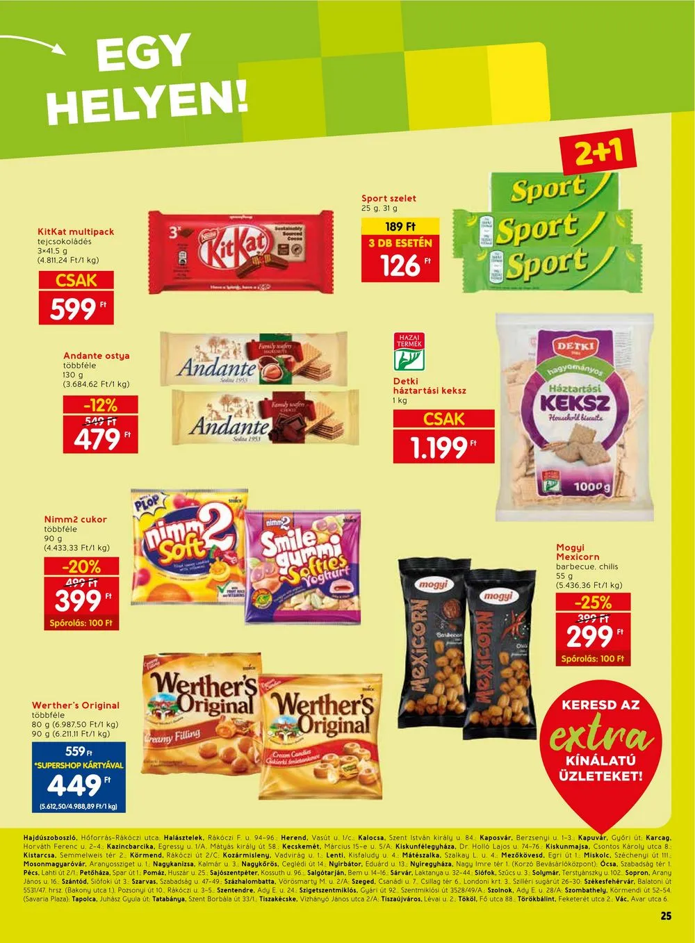 Spar akciós újság Extra 07.20–07.26 – 6. oldal