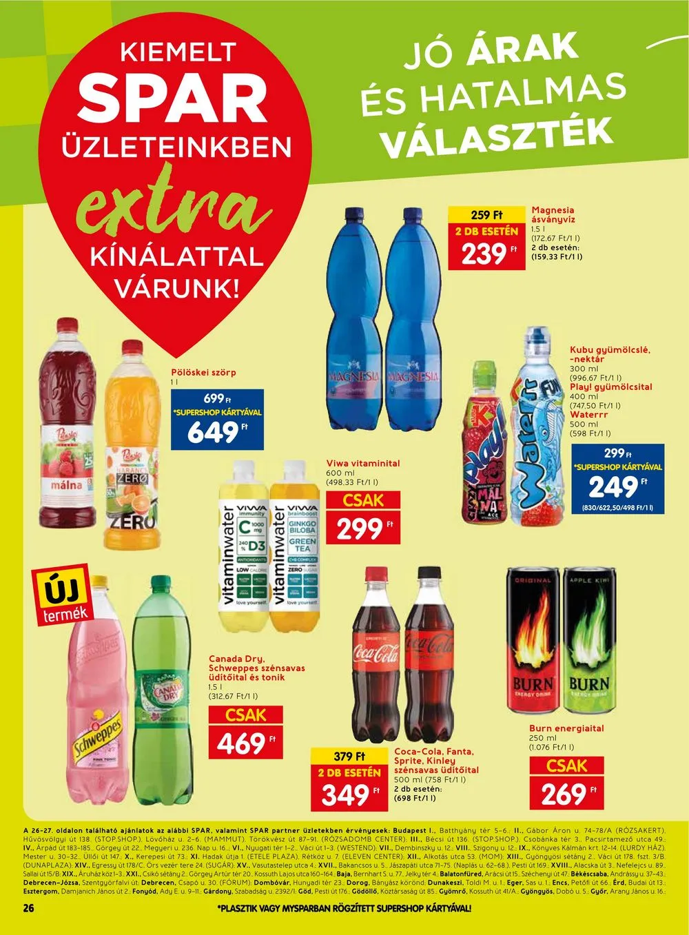 Spar akciós újság Extra 07.20–07.26 – 7. oldal