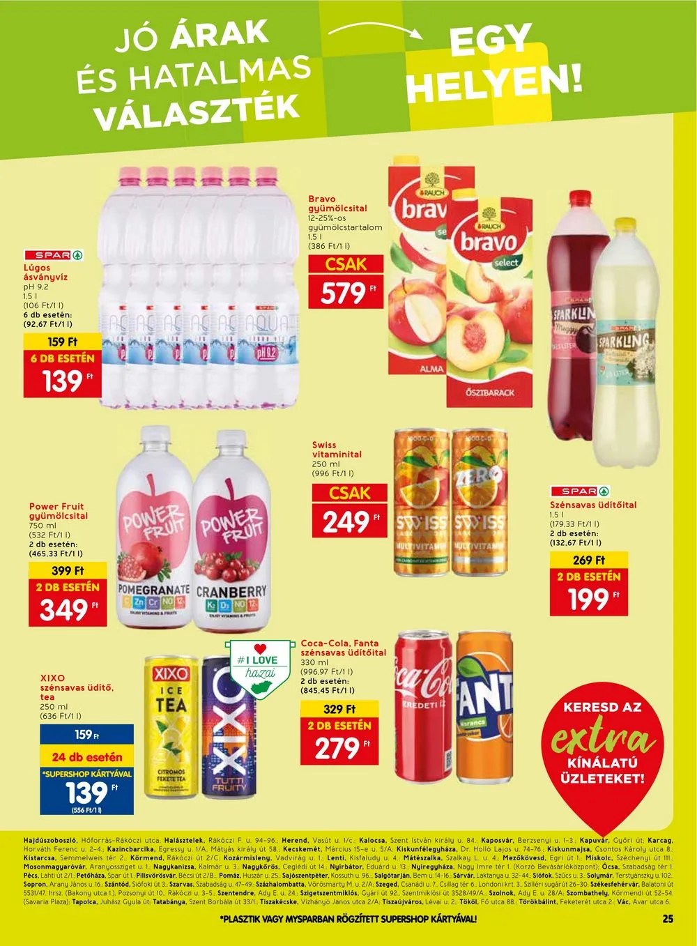 Spar akciós újság Extra 07.27–08.02 – 6. oldal