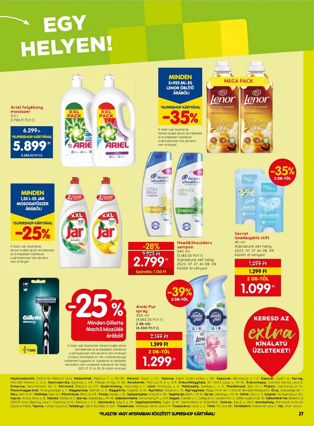 Spar akciós újság Extra 07.27–08.02 – 8. oldal