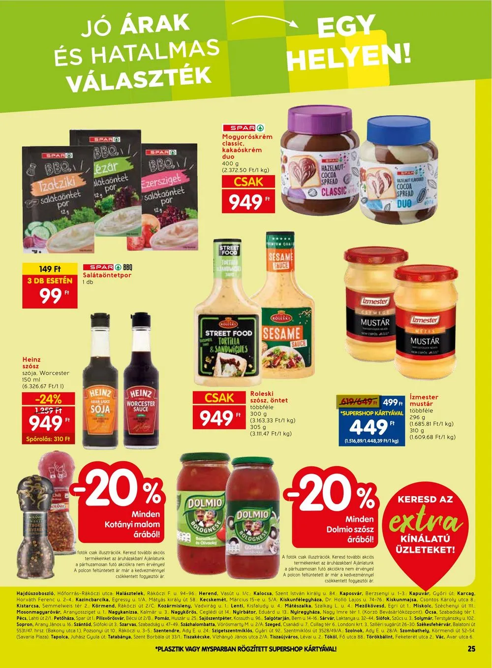 Spar akciós újság Extra 08.10–08.16 – 6. oldal
