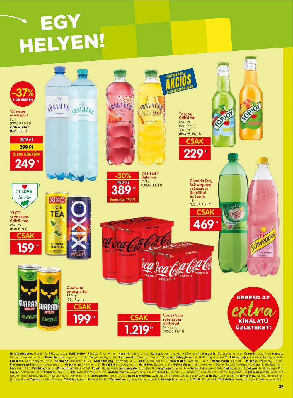 Spar akciós újság Extra 08.10–08.16 – 8. oldal