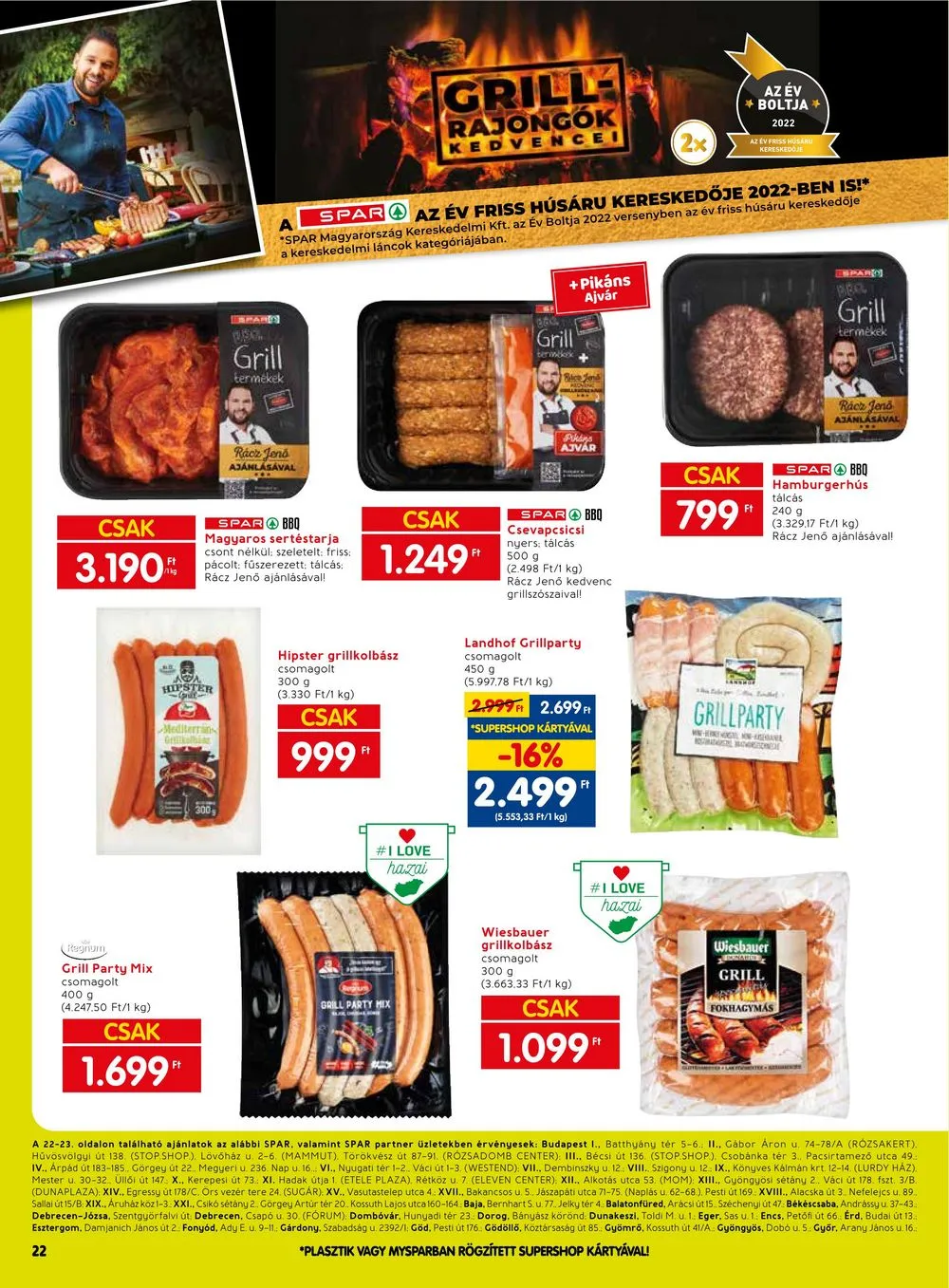 Spar akciós újság Extra 08.17–08.23 – 3. oldal