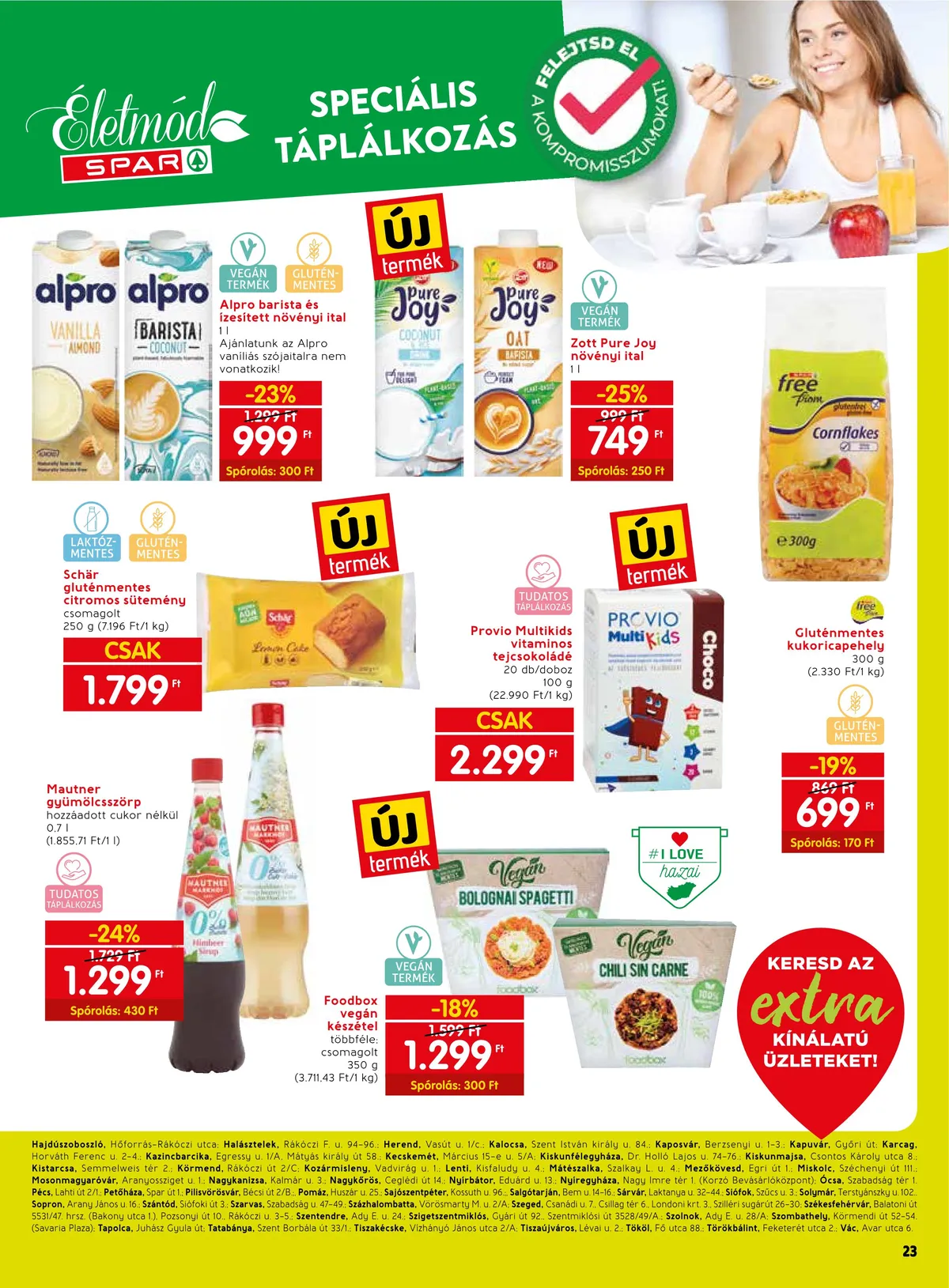 Spar akciós újság Extra 08.24–08.30 – 4. oldal