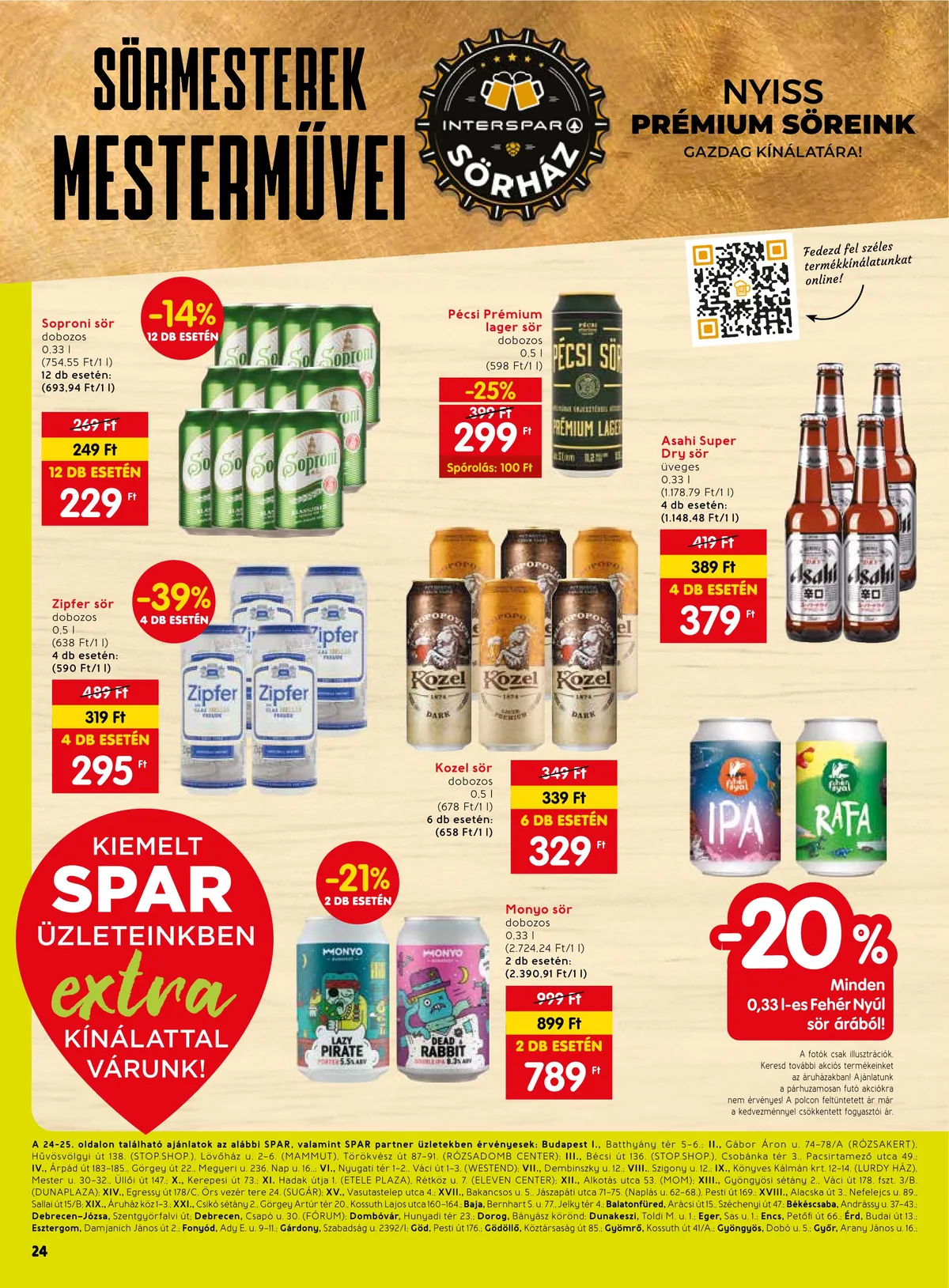 Spar akciós újság Extra 08.24–08.30 – 5. oldal