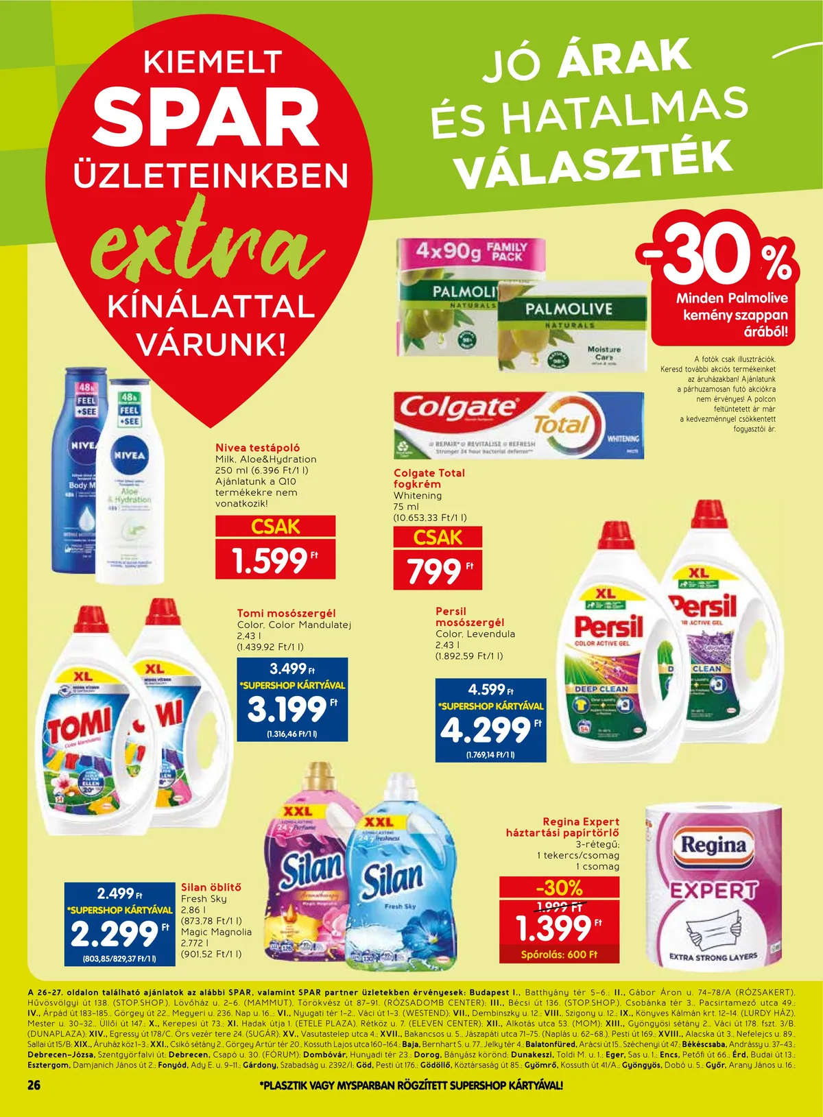 Spar akciós újság Extra 08.24–08.30 – 7. oldal