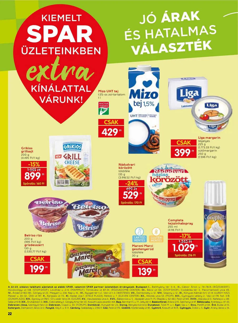 Spar akciós újság Extra 08.31–09.06 – 3. oldal