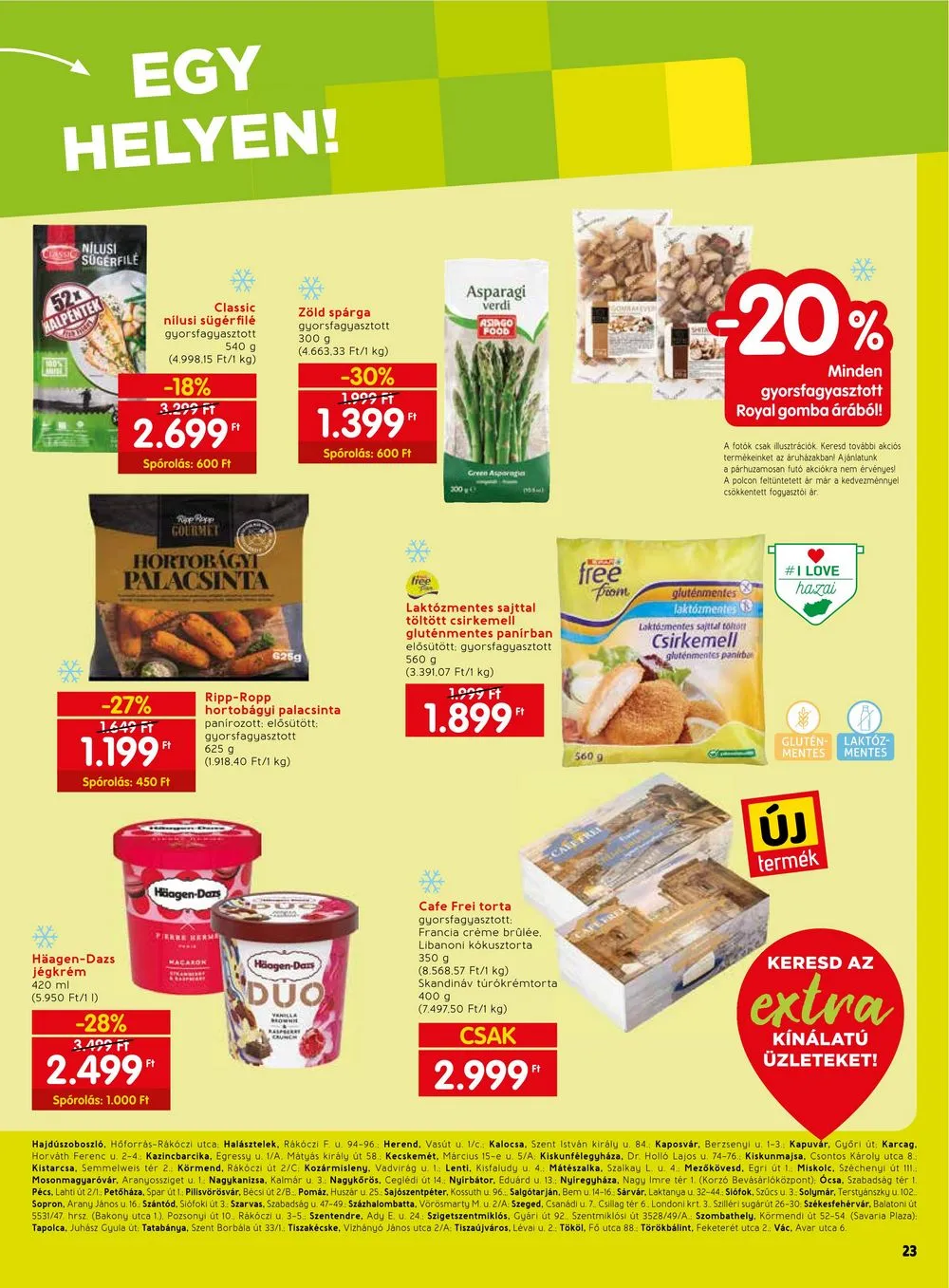 Spar akciós újság Extra 08.31–09.06 – 4. oldal