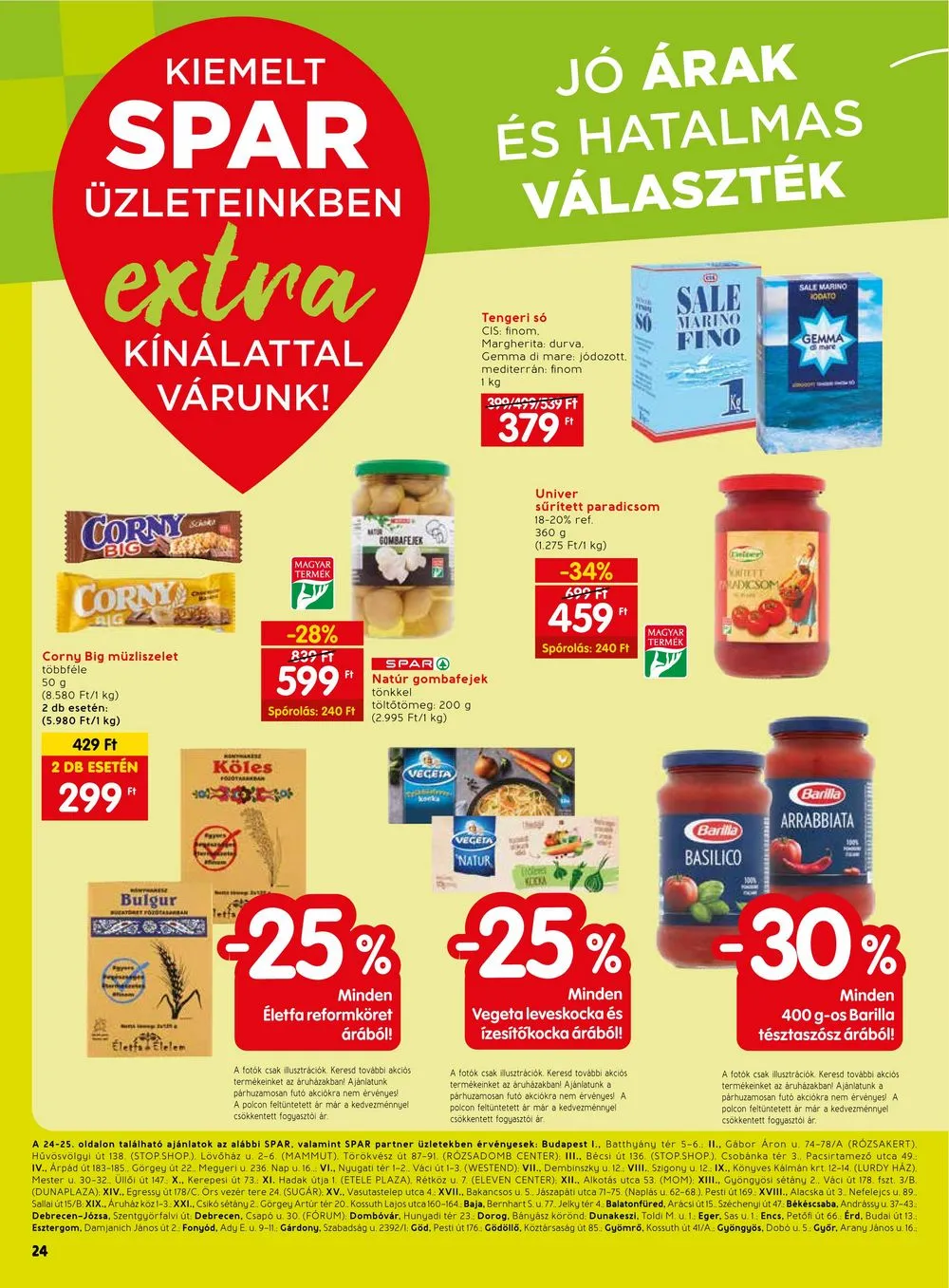 Spar akciós újság Extra 08.31–09.06 – 5. oldal