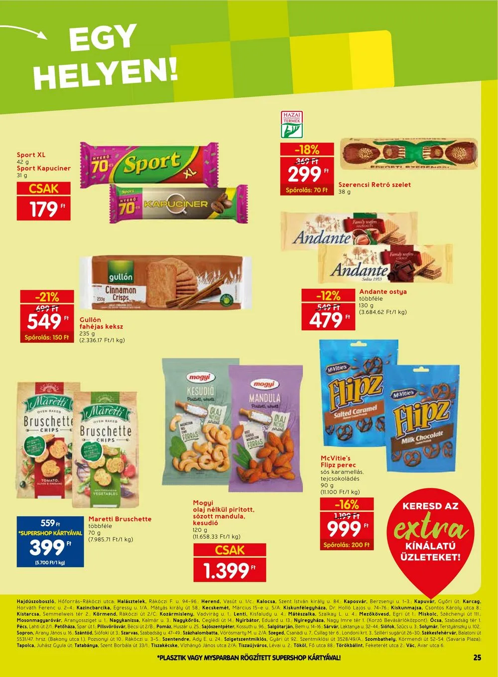 Spar akciós újság Extra 08.31–09.06 – 6. oldal