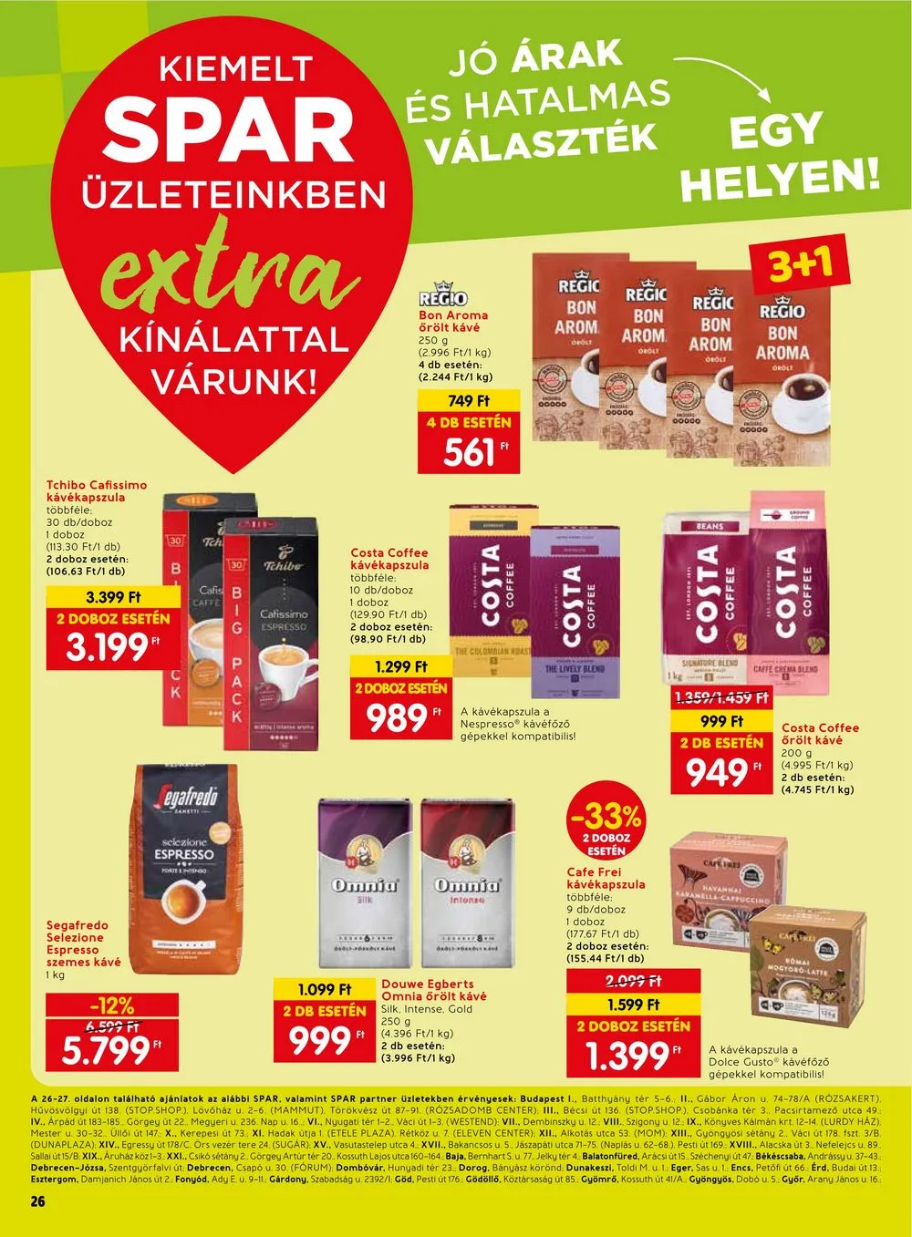 Spar akciós újság Extra 08.31–09.06 – 7. oldal