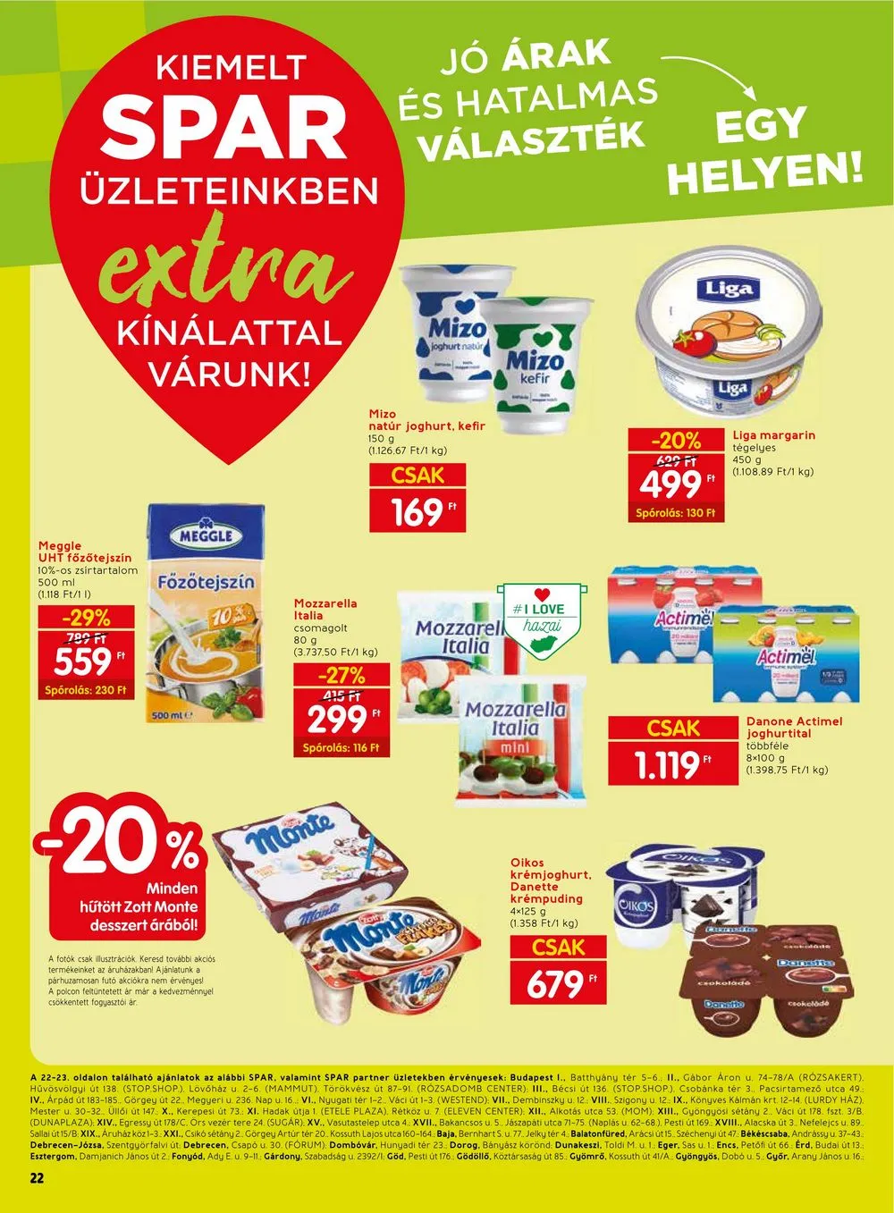 Spar akciós újság Extra 09.21–09.27 – 3. oldal