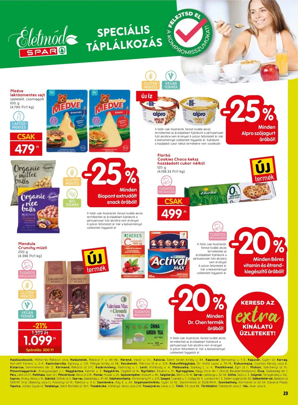 Spar akciós újság Extra 09.21–09.27 – 4. oldal