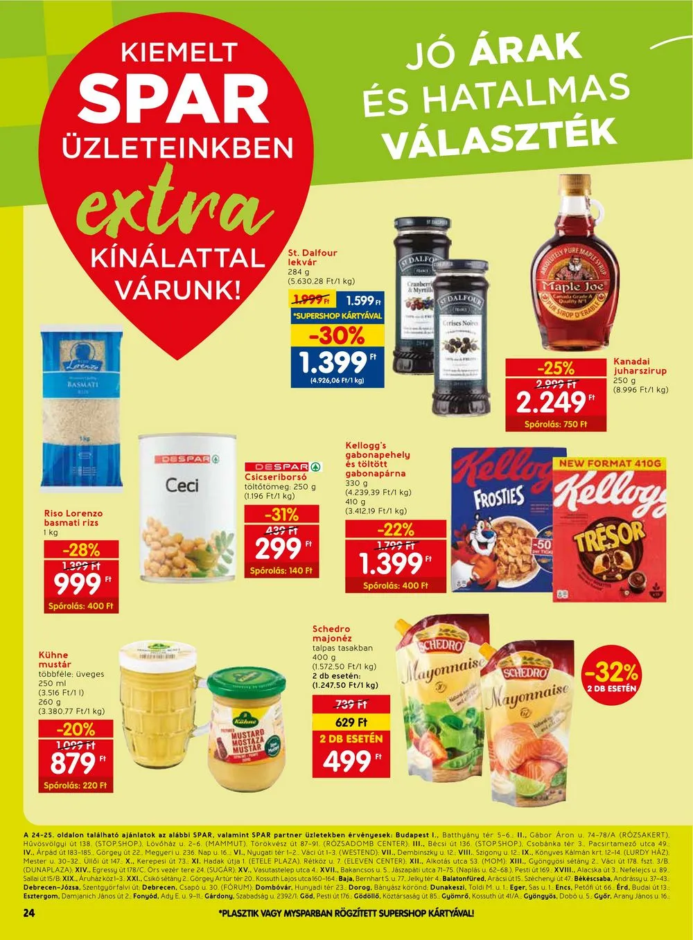 Spar akciós újság Extra 09.28–10.04 – 5. oldal