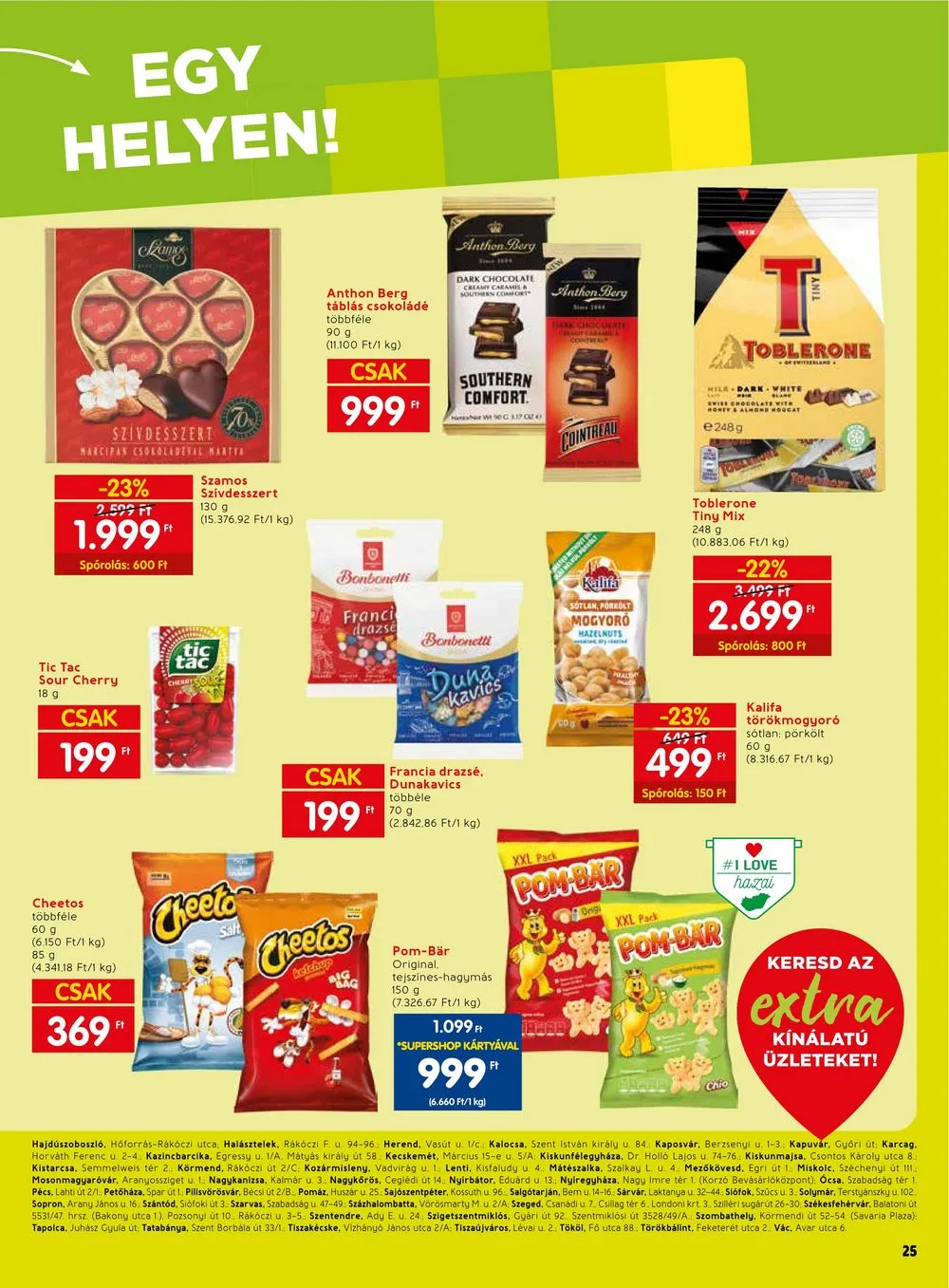 Spar akciós újság Extra 09.28–10.04 – 6. oldal