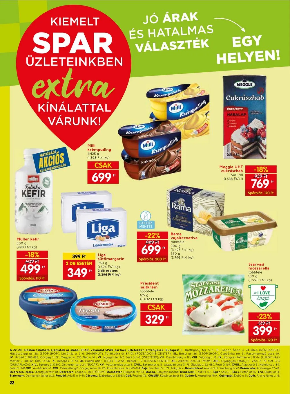 Spar akciós újság Extra 10.05–10.11 – 3. oldal