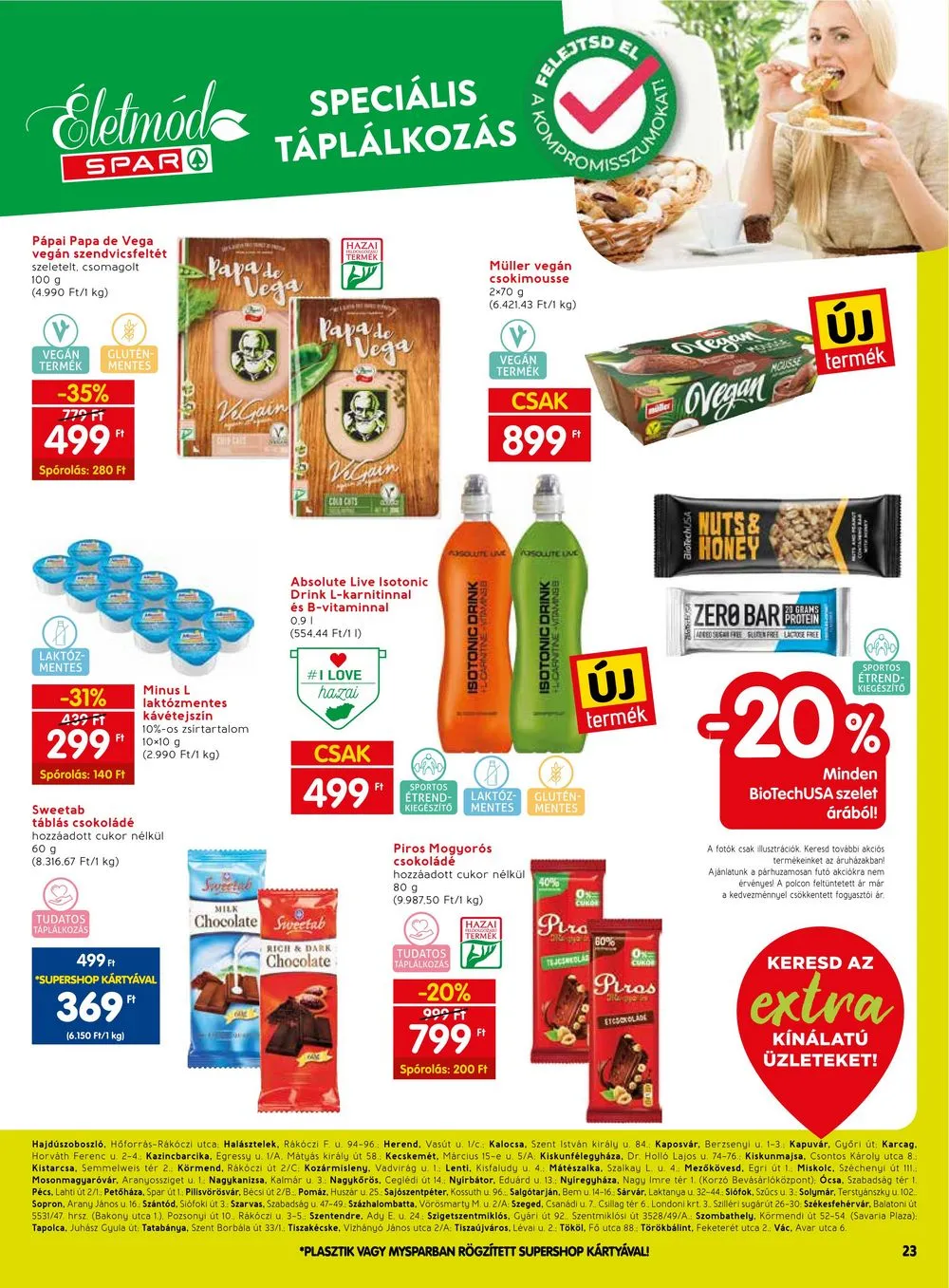 Spar akciós újság Extra 10.05–10.11 – 4. oldal