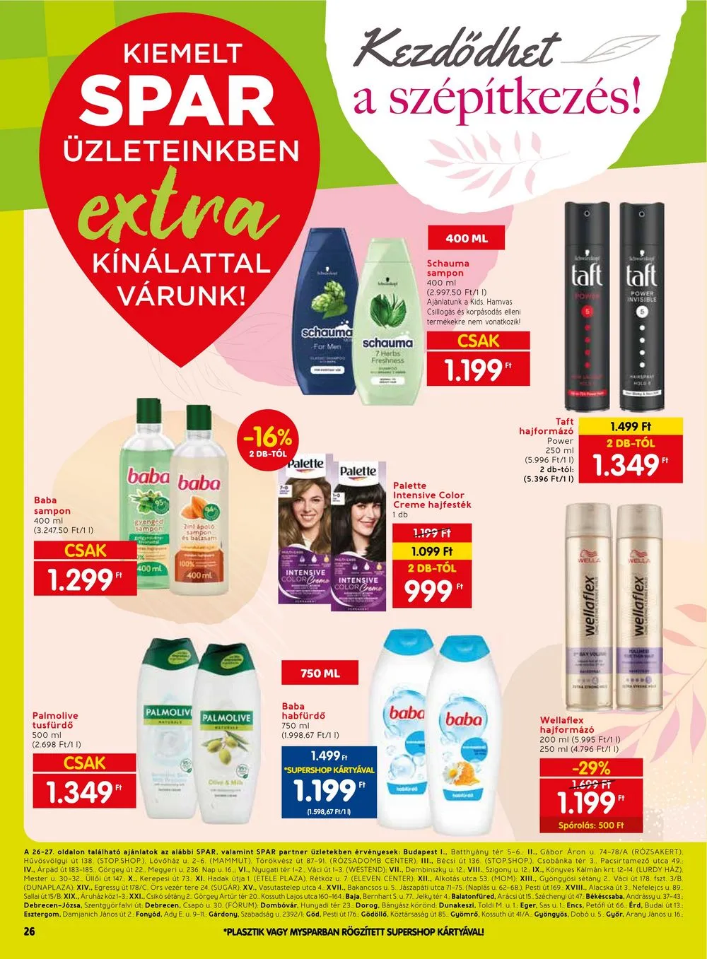 Spar akciós újság Extra 10.05–10.11 – 7. oldal