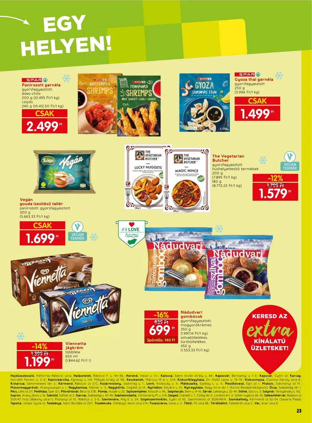 Spar akciós újság Extra 10.12–10.18 – 4. oldal