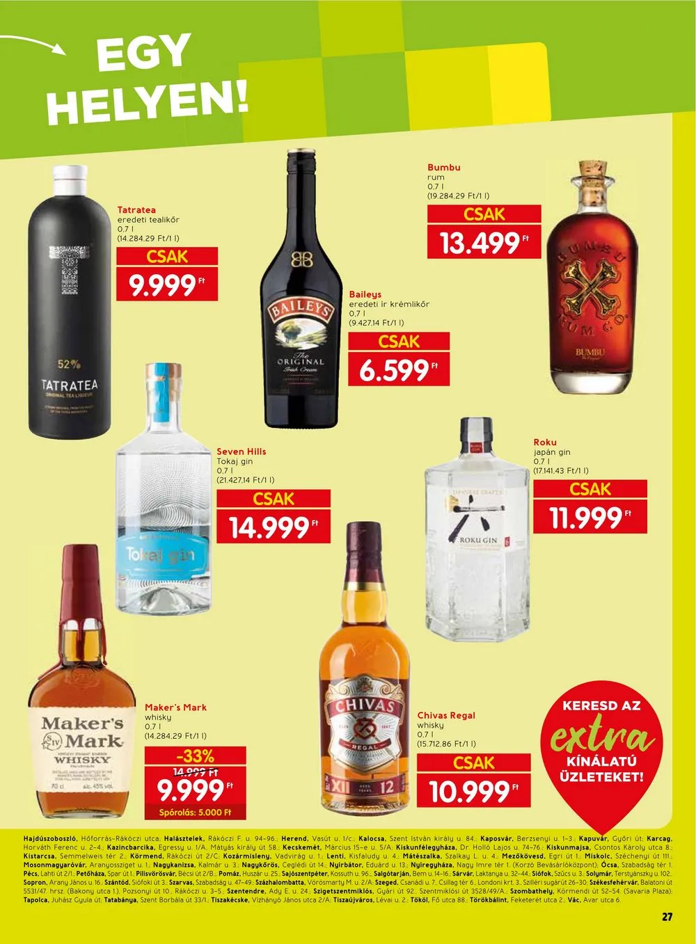 Spar akciós újság Extra 10.12–10.18 – 8. oldal