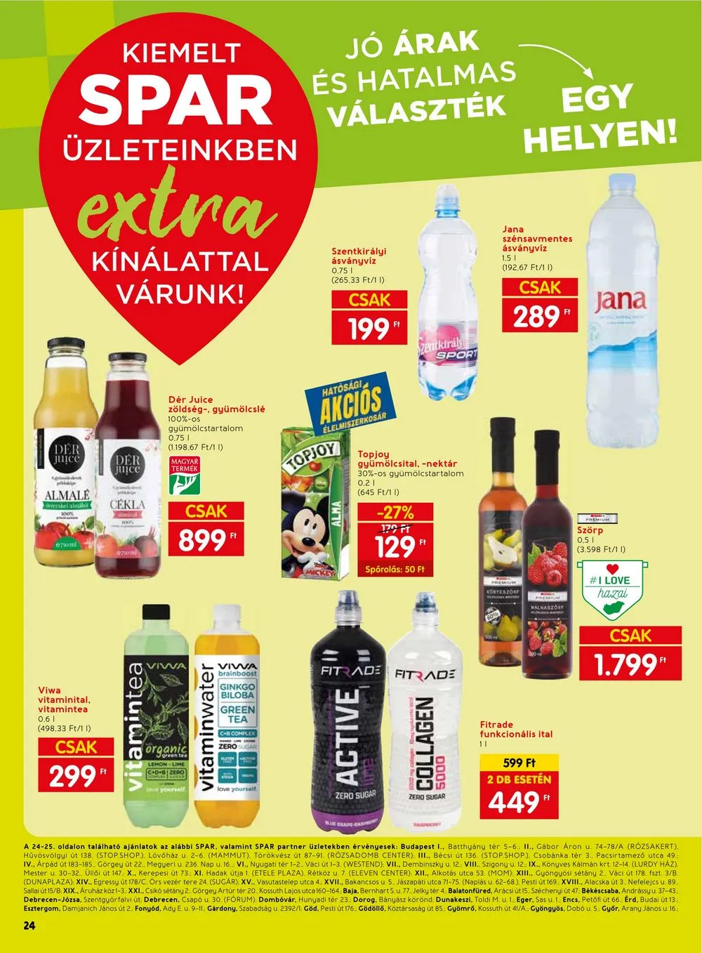 Spar akciós újság Extra 10.19–10.25 – 5. oldal