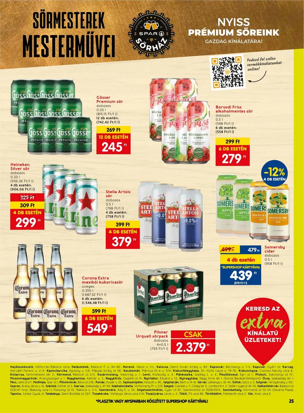 Spar akciós újság Extra 10.19–10.25 – 6. oldal