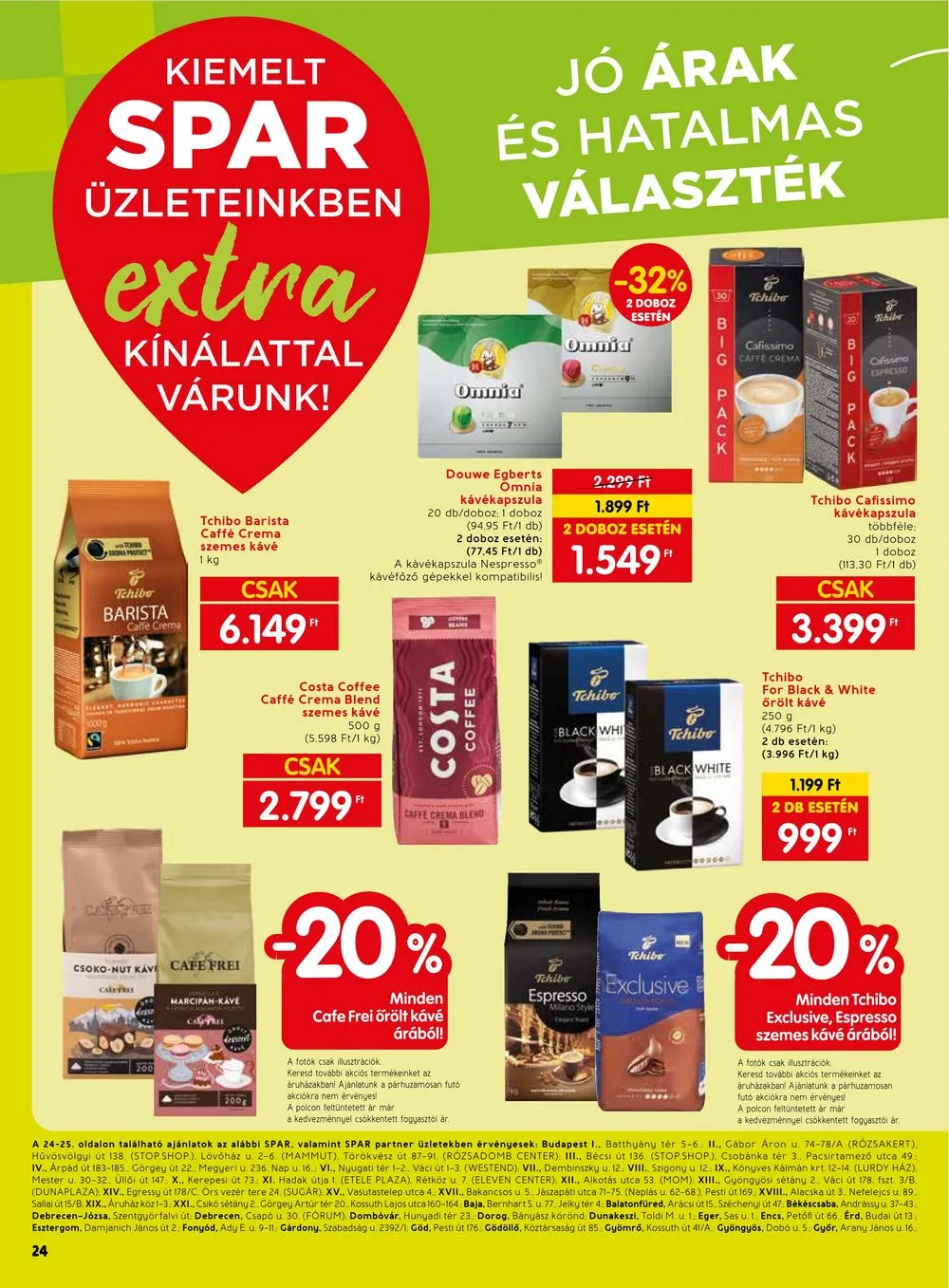 Spar akciós újság Extra 10.26–10.31 – 5. oldal