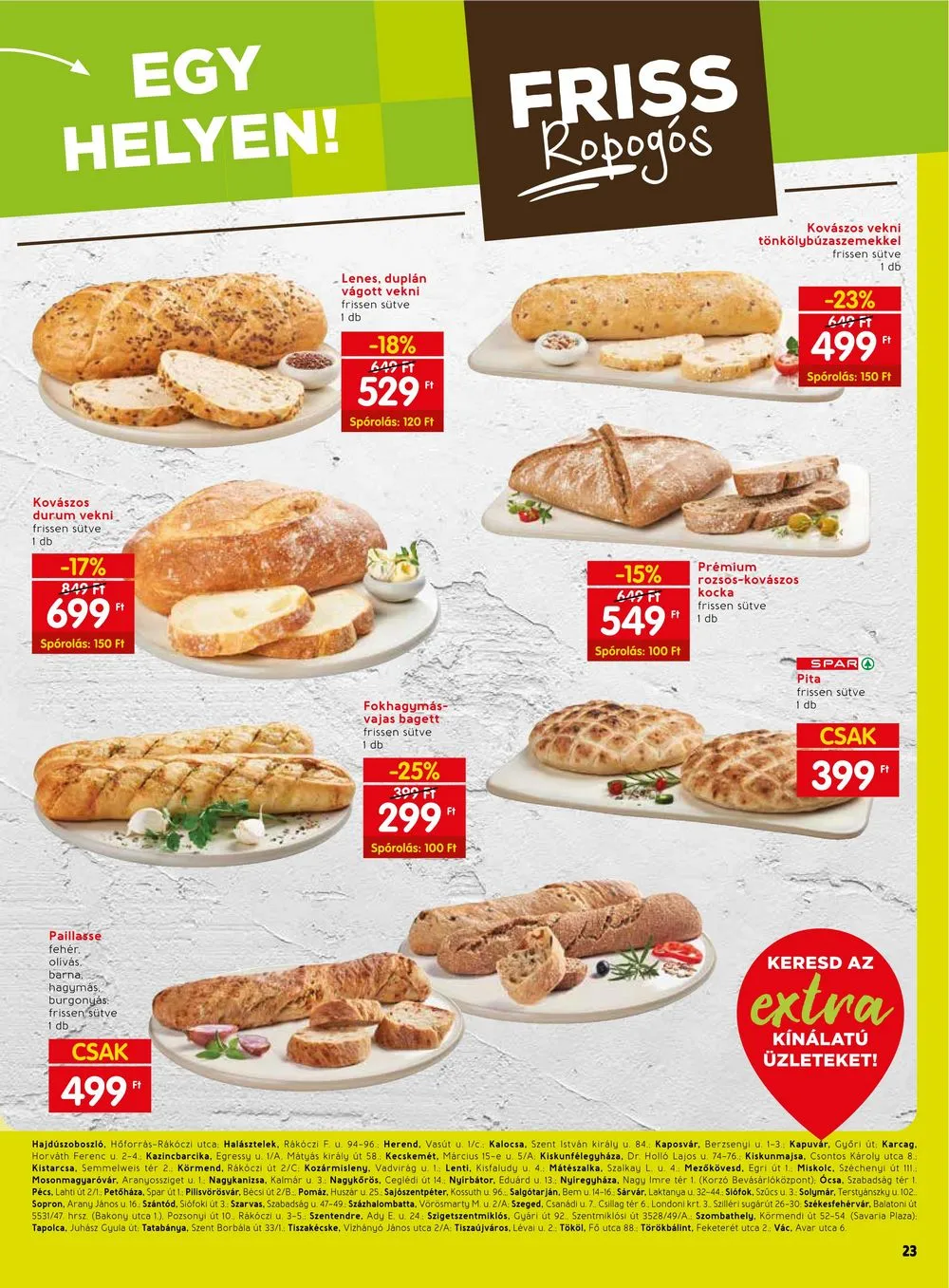 Spar akciós újság Extra 11.02–11.08 – 4. oldal
