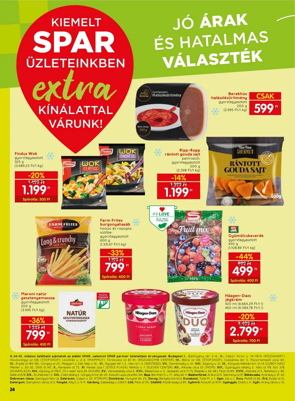 Spar akciós újság Extra 11.02–11.08 – 5. oldal