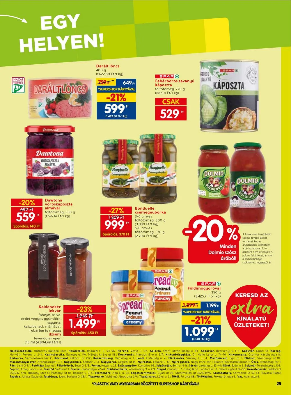 Spar akciós újság Extra 11.02–11.08 – 6. oldal