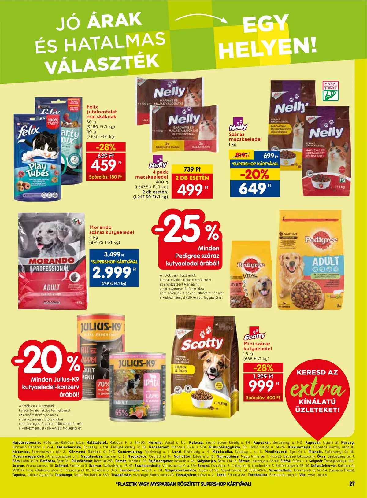 Spar akciós újság Extra 11.16–11.22 – 8. oldal