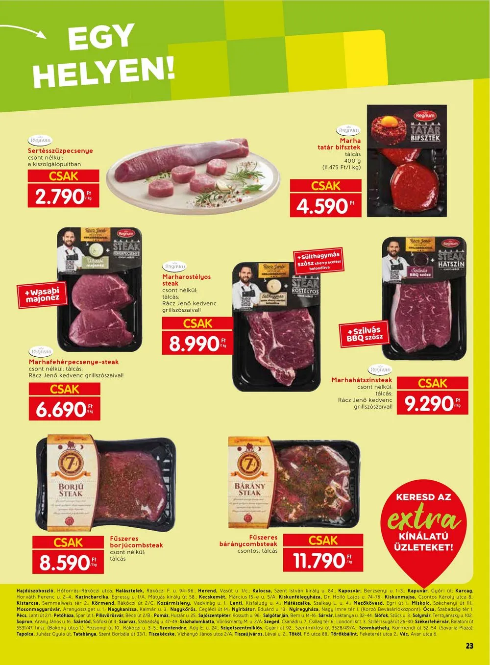 Spar akciós újság Extra 11.23–11.29 – 4. oldal