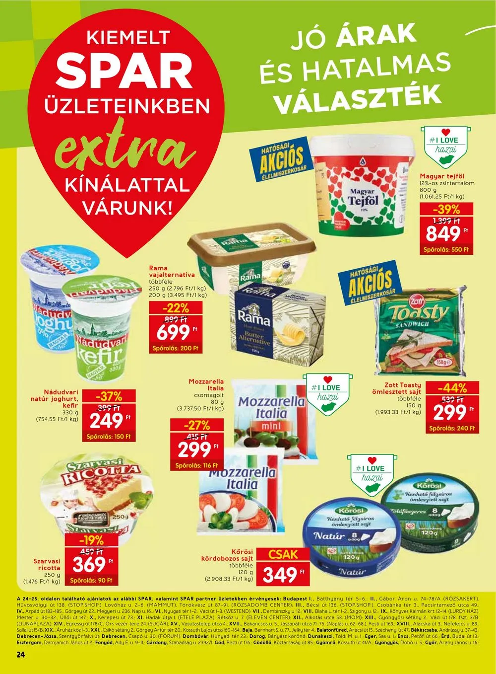 Spar akciós újság Extra 11.23–11.29 – 5. oldal