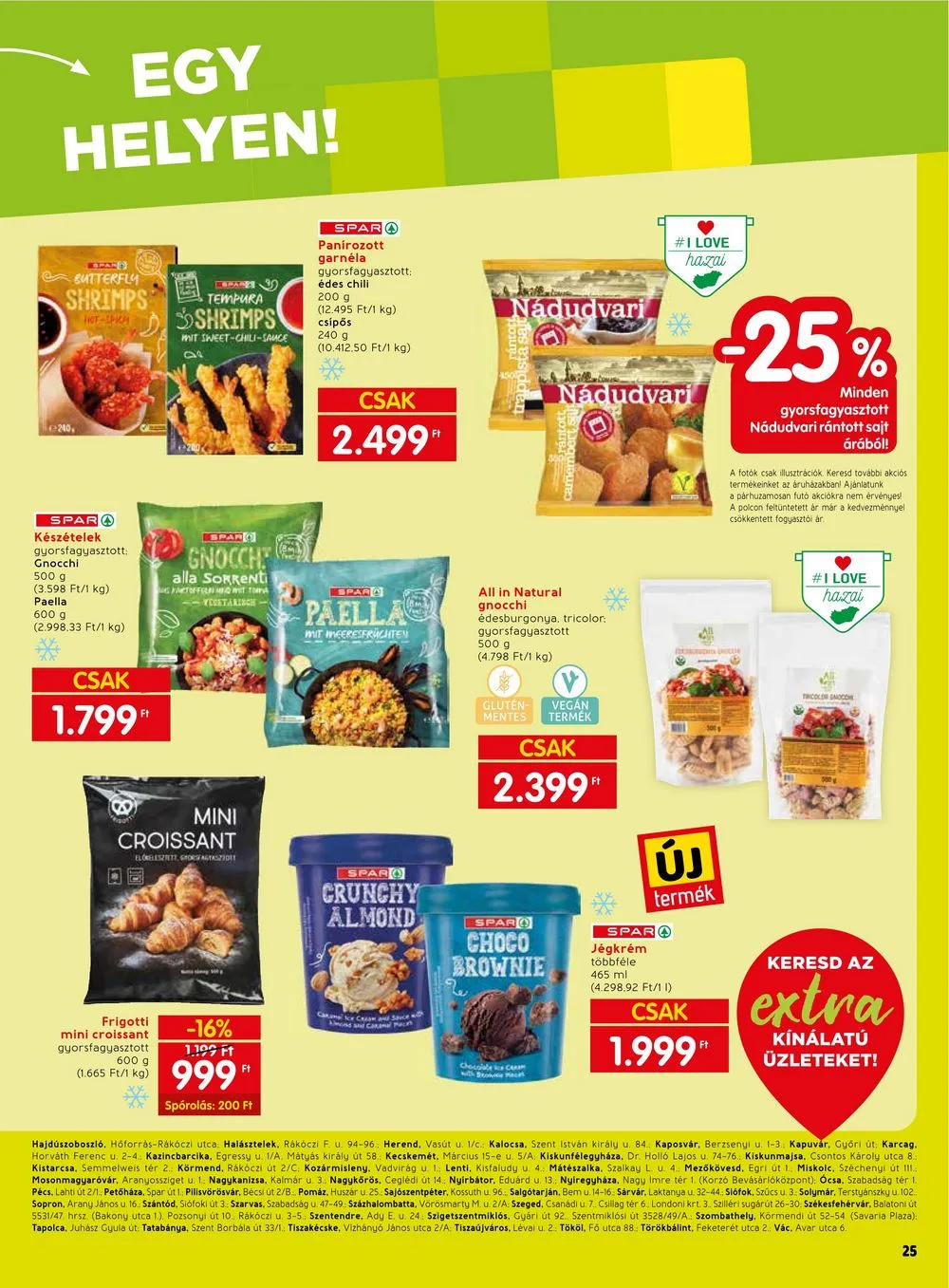 Spar akciós újság Extra 11.23–11.29 – 6. oldal