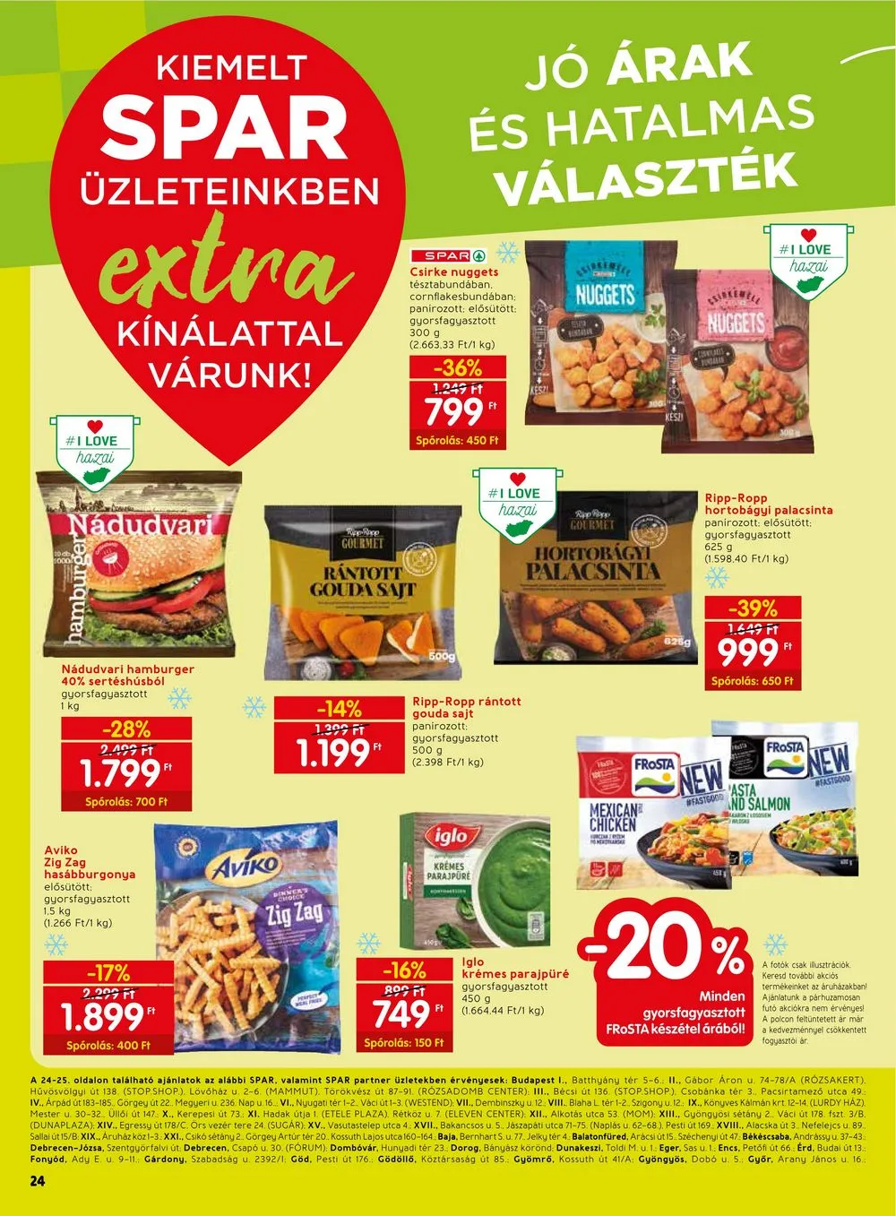Spar akciós újság Extra 01.02–01.10 – 5. oldal