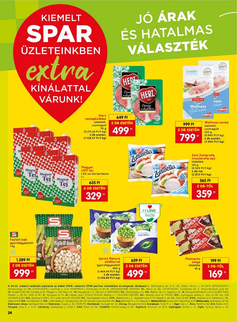 Spar akciós újság Extra 01.11–01.17 – 5. oldal
