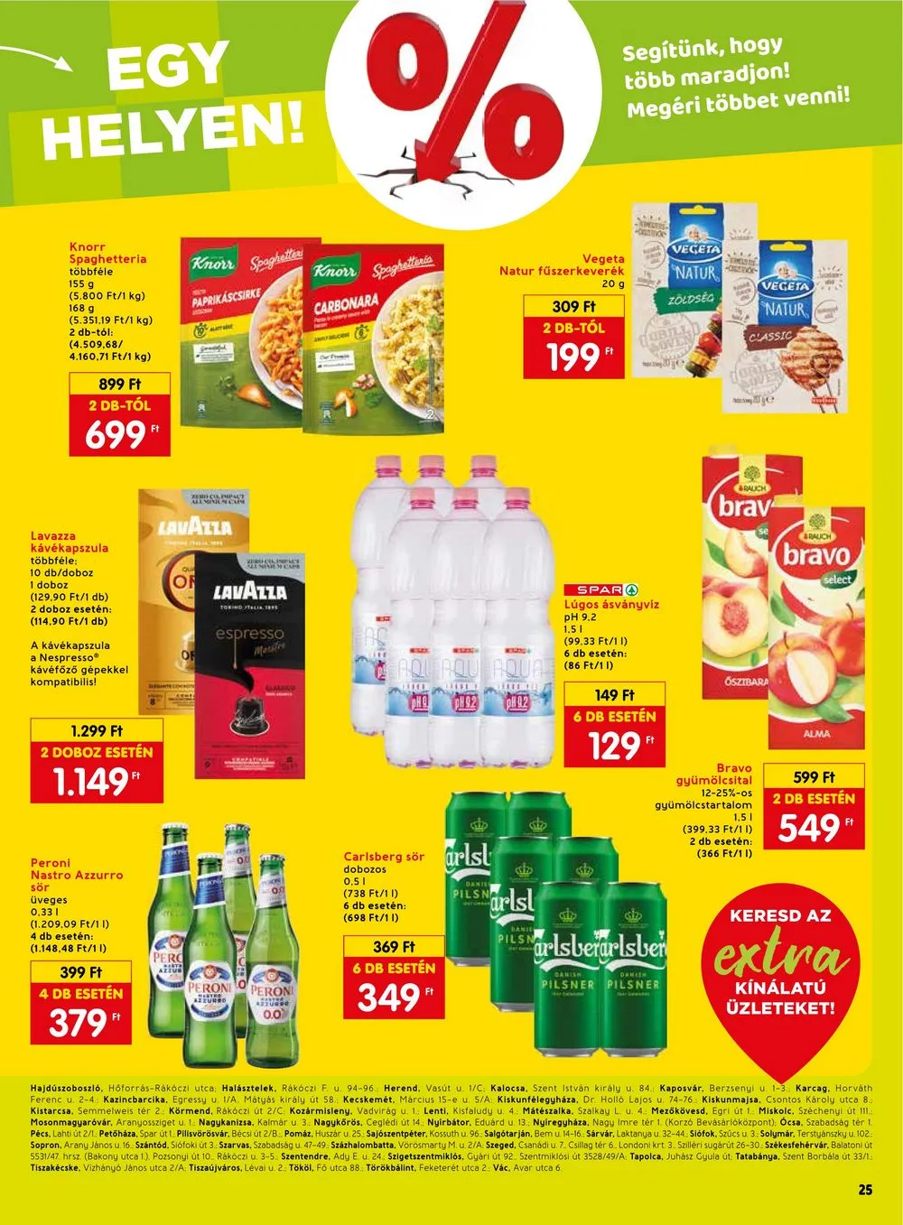 Spar akciós újság Extra 01.11–01.17 – 6. oldal