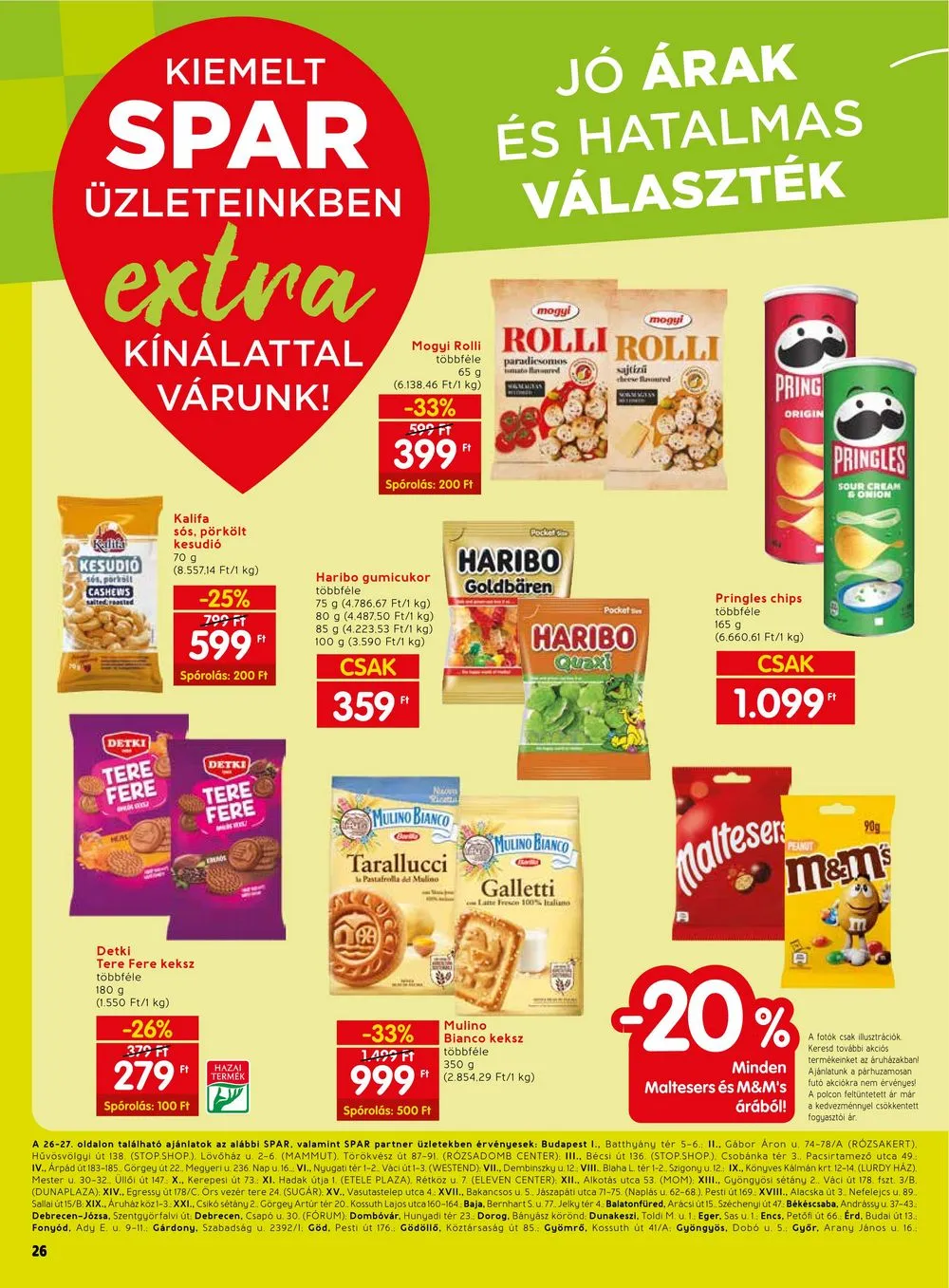 Spar akciós újság Extra 01.11–01.17 – 7. oldal