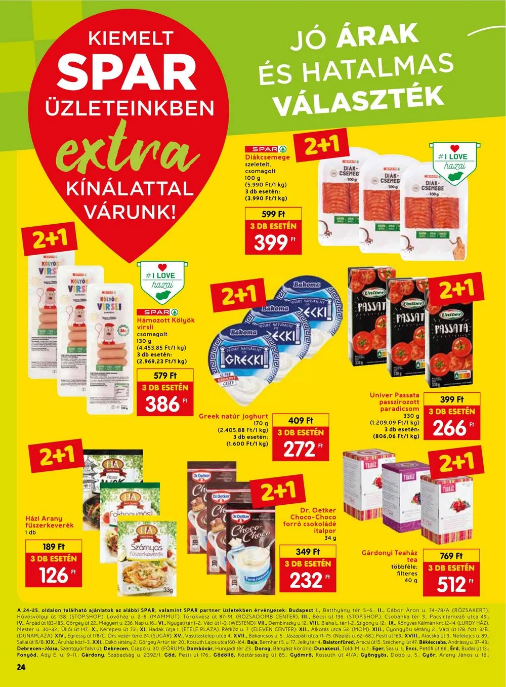 Spar akciós újság Extra 01.18–01.24 – 5. oldal